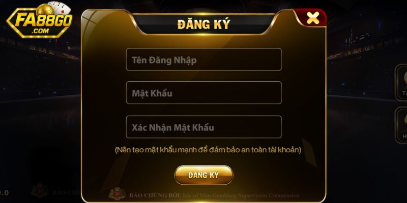 Điều khoản sử dụng thiết lập tài khoản