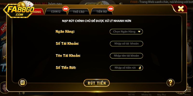 Thực hiện số lượng vòng cược