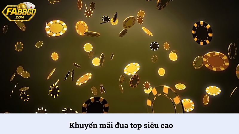 Sự kiện đua top tài xỉu giúp bet thủ nhận tiền khuyến mãi siêu khủng