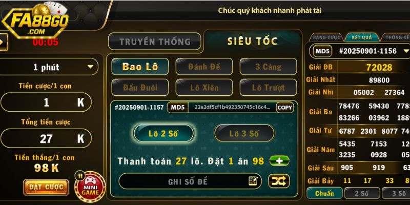 Cá cược Keno đỉnh cao