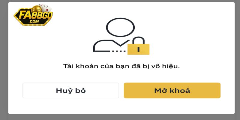 Tài khoản fa88 bị vô hiệu hóa do vi phạm quy định Tài khoản fa88 bị vô hiệu hóa do vi phạm quy định